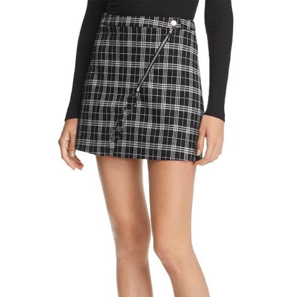 Tiger Mist Plaid Mini Skirt Size S